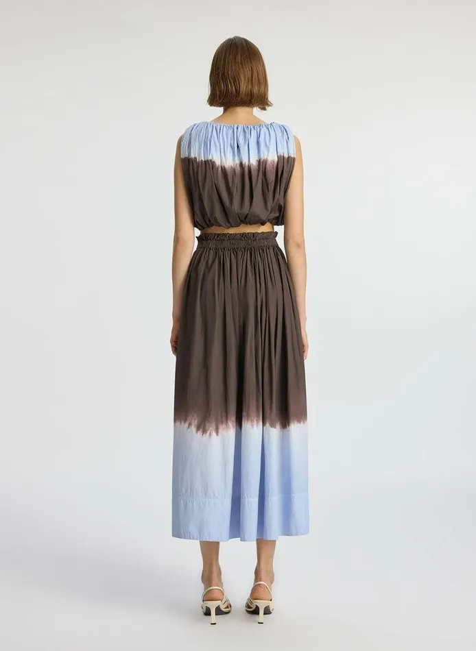 Dresses Women ALC Nell Cropped Dip Dye Top Sky Bluefudge Dresses Women ALC Nell Cropped Dip Dye Top Sky Bluefudge