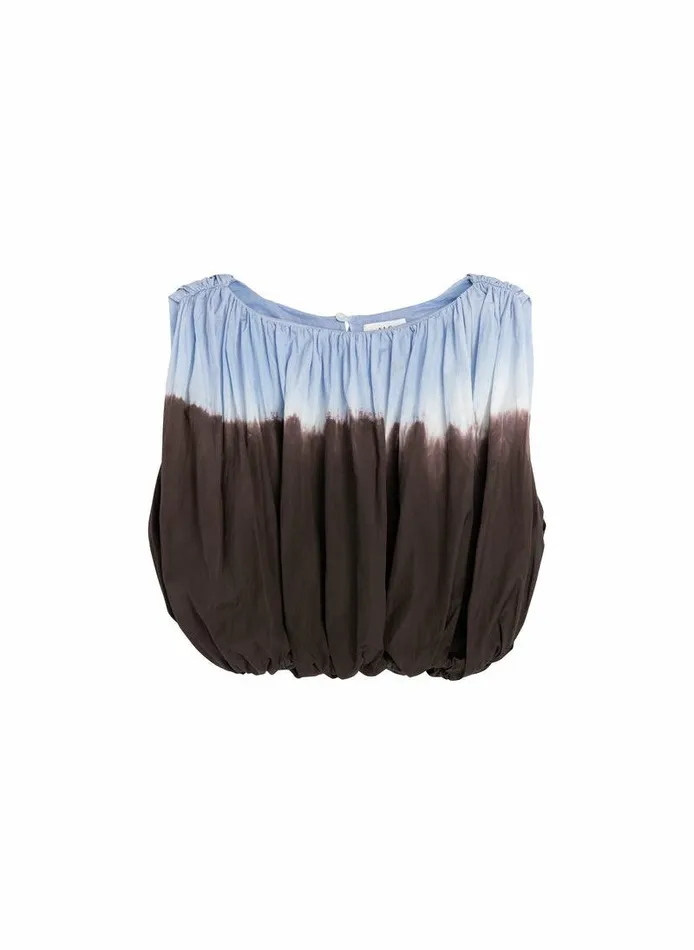 Dresses Women ALC Nell Cropped Dip Dye Top Sky Bluefudge Dresses Women ALC Nell Cropped Dip Dye Top Sky Bluefudge