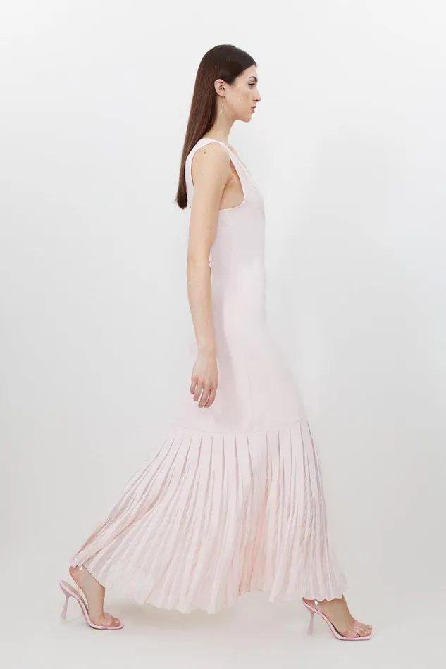 Dresses Women Karen Millen Petite Viscose Blend Sheer Skirt Maxi Knit Dress Soft Pink Dresses Women Karen Millen Petite Viscose Blend Sheer Skirt Maxi Knit Dress Soft Pink