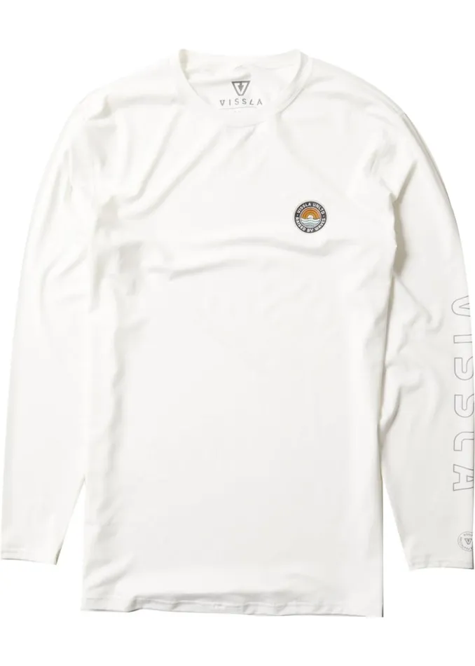 Easy Seas Eco Long Sleeve Sun Shirt White Men Vissla Wetsuits