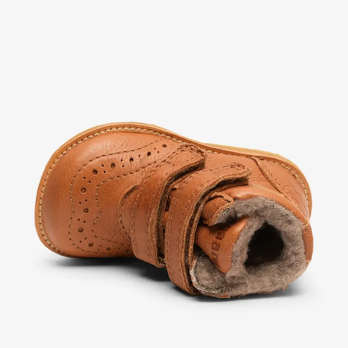ellie v tex cognac Brown Boots bisgaardshoes KIDS