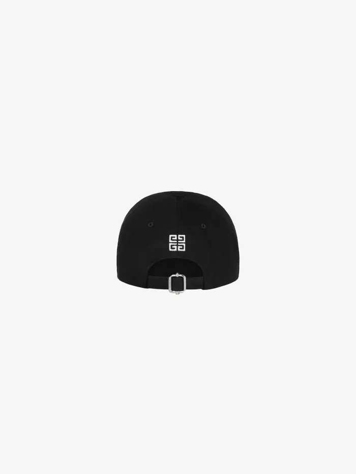 Embroidered Cap In Cotton Black Men Givenchy Beanies and Caps