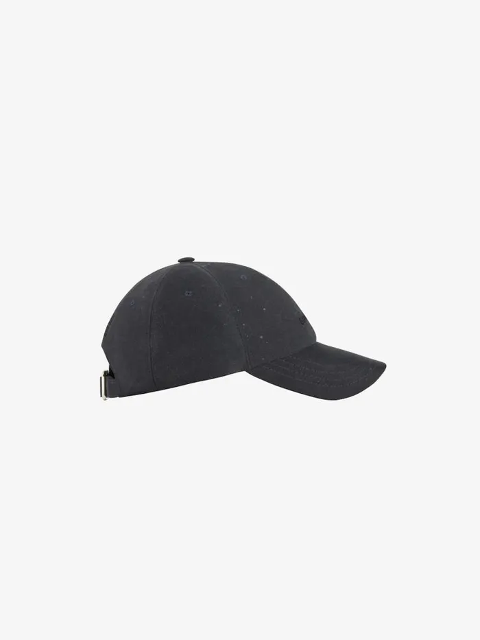 Embroidered Cap In Cotton Grey Mix Men Givenchy Beanies and Caps