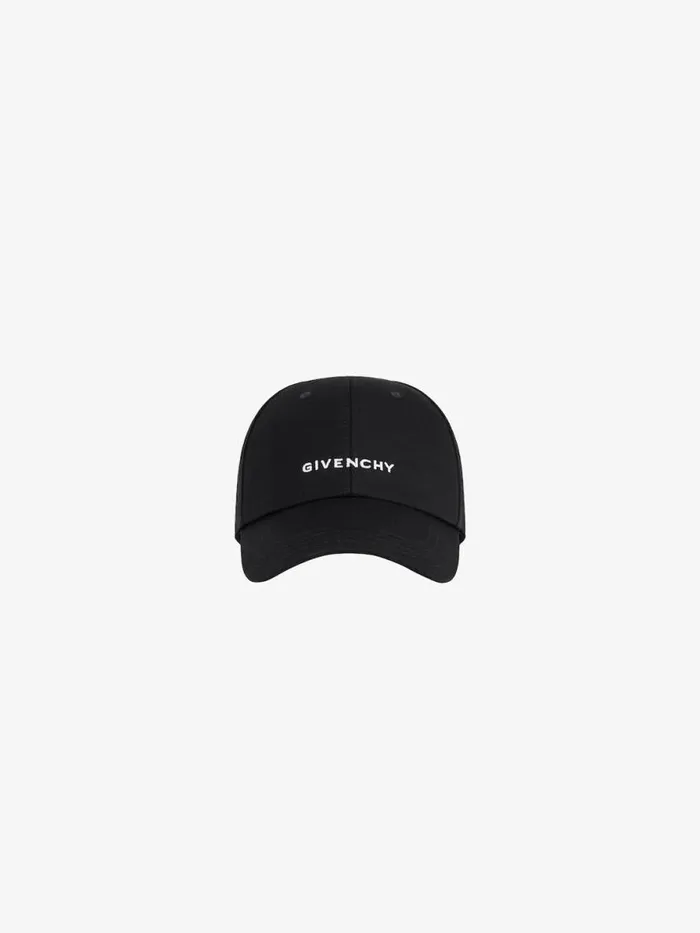 Embroidered Cap In Twill Black Women Givenchy Beanies and Caps