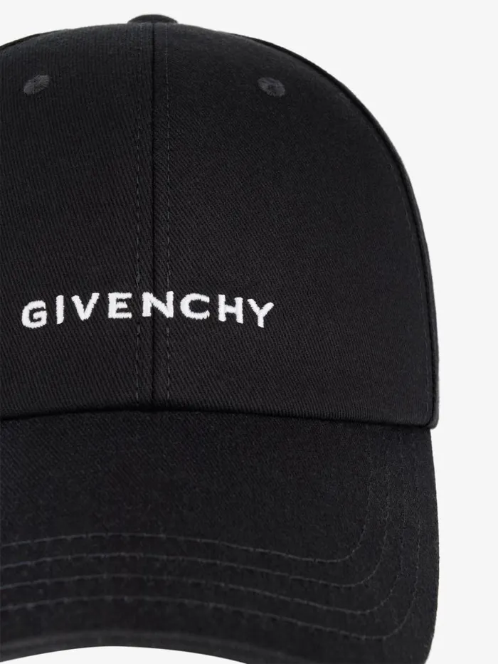 Embroidered Cap In Twill Black Women Givenchy Beanies and Caps