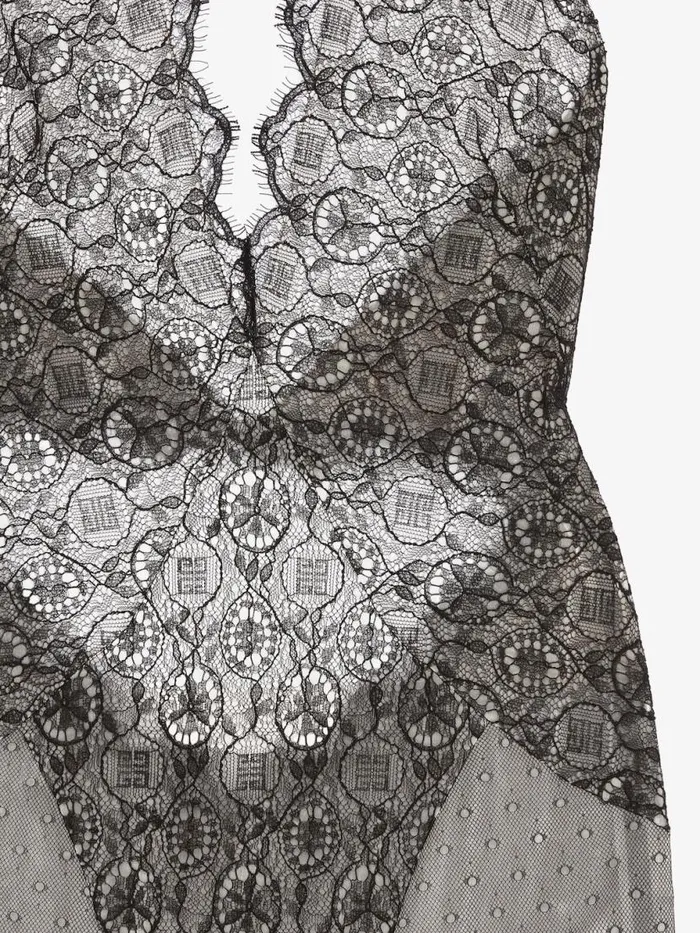 Evening Dress In Lace Black Women Givenchy Dresses