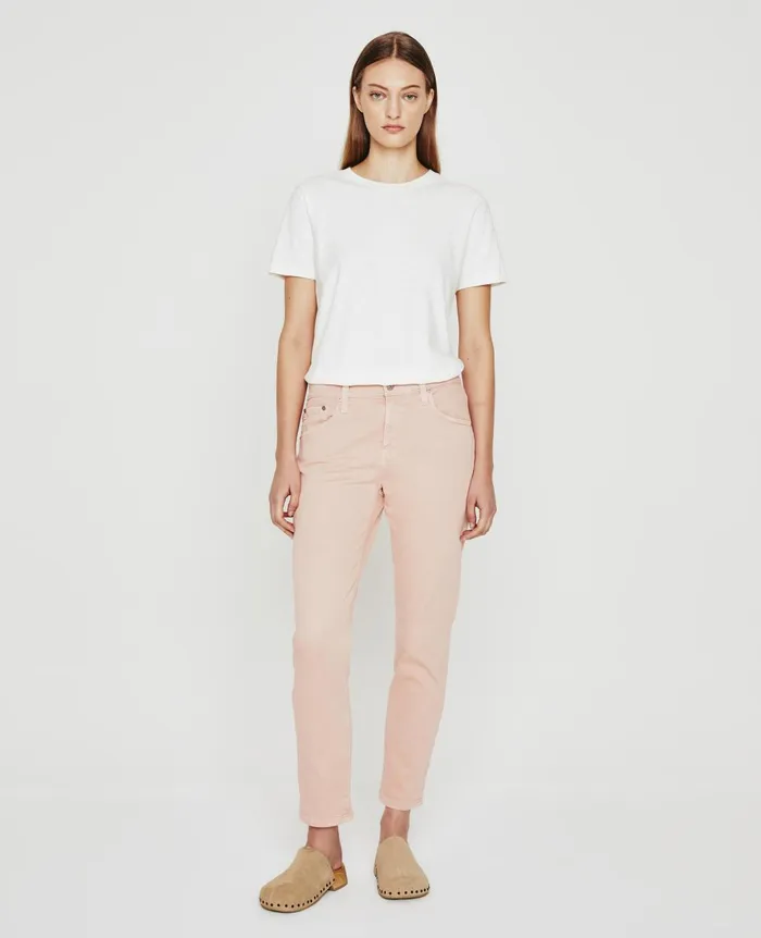 ExBoyfriend Slim 5 Years Sulfur Rose Cloud Women AG Jeans Denim