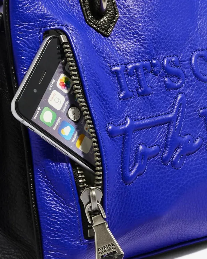 Fairest Of Them All Triple Entry Satchel Cobalt Women Aimee Kestenberg Satchels