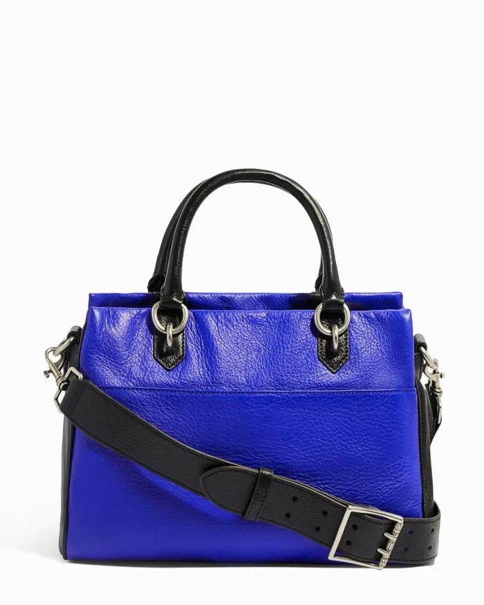 Fairest Of Them All Triple Entry Satchel Cobalt Women Aimee Kestenberg Satchels