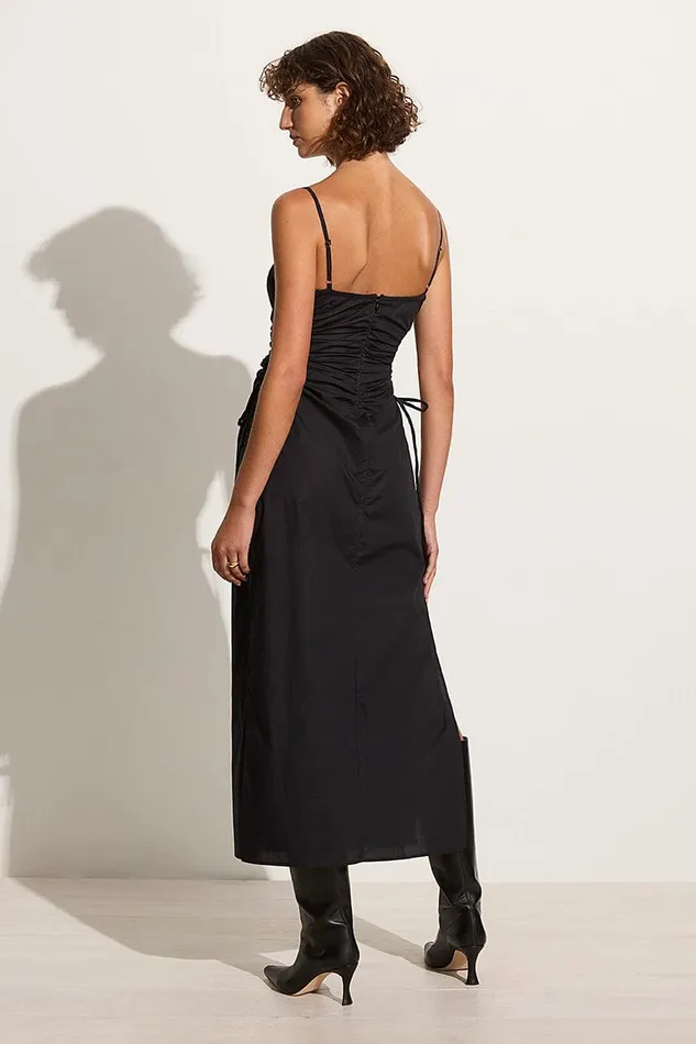 Faithfull The Brand Dresses Beatriz Midi Dress Black 8211 Final Sale 8211 Women Faithfull The Brand Dresses Beatriz Midi Dress Black 8211 Final Sale 8211 Women