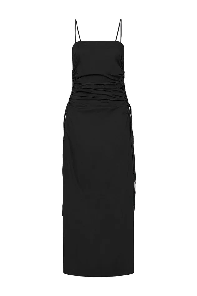 Faithfull The Brand Dresses Beatriz Midi Dress Black 8211 Final Sale 8211 Women Faithfull The Brand Dresses Beatriz Midi Dress Black 8211 Final Sale 8211 Women