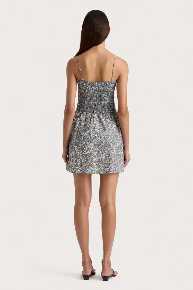 Faithfull The Brand Dresses Josa Mini Dress Meander Blue 8211 Women Faithfull The Brand Dresses Josa Mini Dress Meander Blue 8211 Women