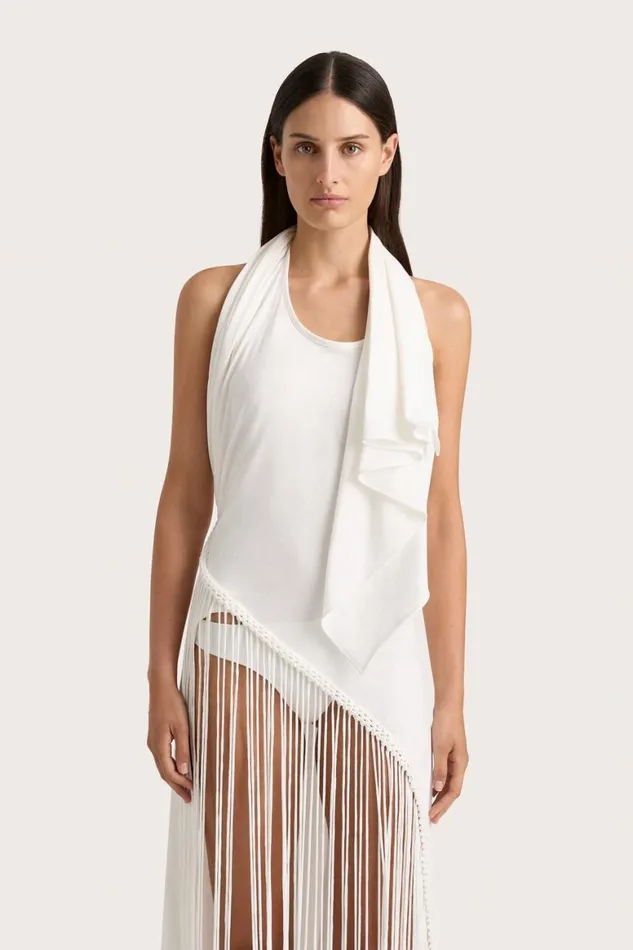 Faithfull The Brand Dresses Maceio Maxi Dress White 8211 Women Faithfull The Brand Dresses Maceio Maxi Dress White 8211 Women