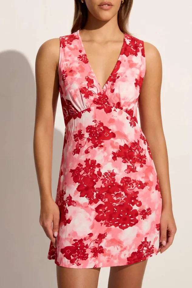 Faithfull The Brand Dresses Nadja Mini Dress Rosella Floral 8211 Final Sale 8211 Women Faithfull The Brand Dresses Nadja Mini Dress Rosella Floral 8211 Final Sale 8211 Women