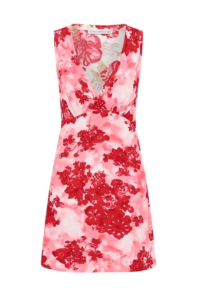 Faithfull The Brand Dresses Nadja Mini Dress Rosella Floral 8211 Final Sale 8211 Women Faithfull The Brand Dresses Nadja Mini Dress Rosella Floral 8211 Final Sale 8211 Women