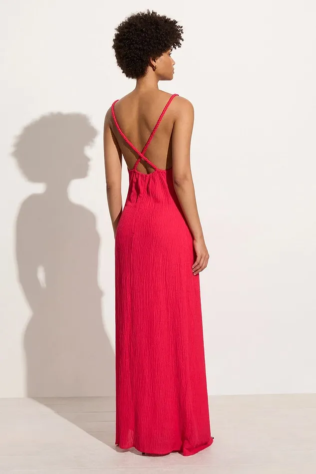 Faithfull The Brand Dresses Palermo Maxi Dress Peony Pink 8211 Final Sale 8211 Women Faithfull The Brand Dresses Palermo Maxi Dress Peony Pink 8211 Final Sale 8211 Women
