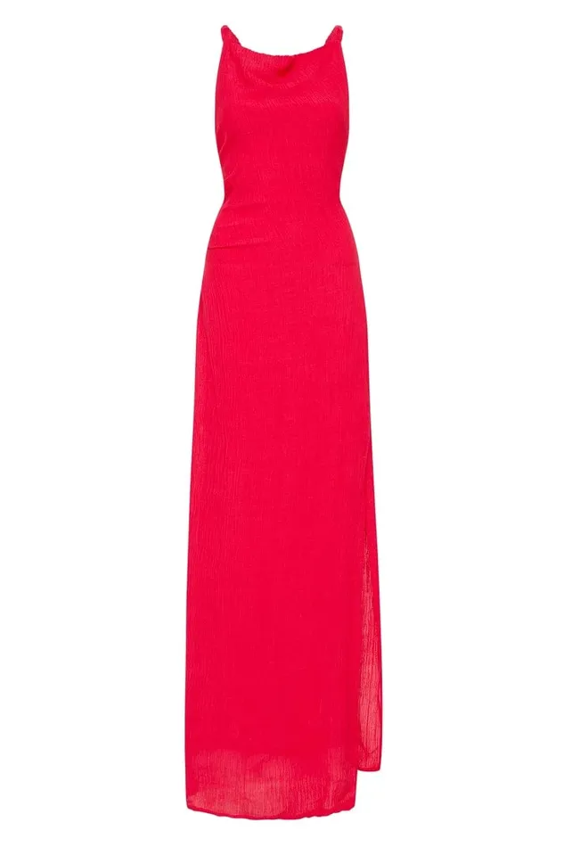 Faithfull The Brand Dresses Palermo Maxi Dress Peony Pink 8211 Final Sale 8211 Women Faithfull The Brand Dresses Palermo Maxi Dress Peony Pink 8211 Final Sale 8211 Women