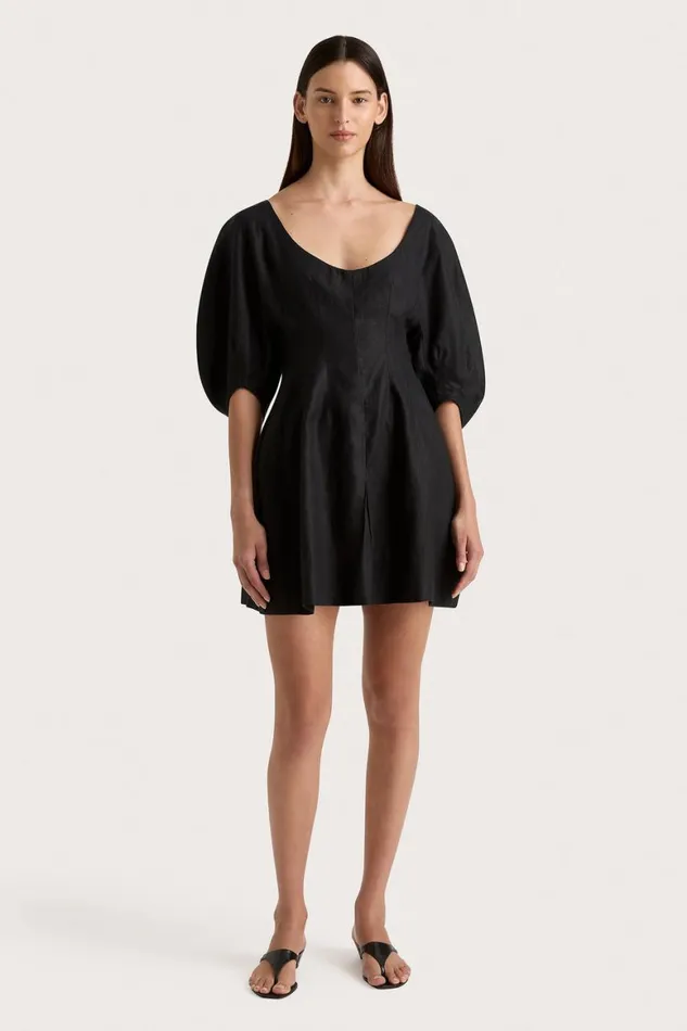 Faithfull The Brand Dresses Raynara Mini Dress Black 8211 Women