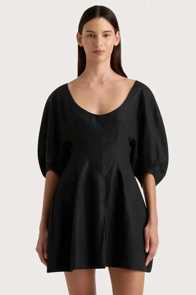 Faithfull The Brand Dresses Raynara Mini Dress Black 8211 Women Faithfull The Brand Dresses Raynara Mini Dress Black 8211 Women