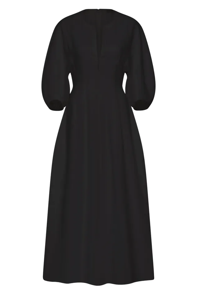 Faithfull The Brand Maxi Dresses Soleil Maxi Dress Black 8211 Women Faithfull The Brand Maxi Dresses Soleil Maxi Dress Black 8211 Women