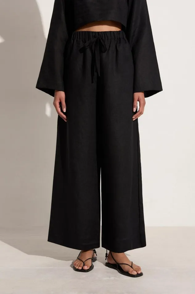Faithfull The Brand Pants Conigli Pant Black 8211 Women Faithfull The Brand Pants Conigli Pant Black 8211 Women