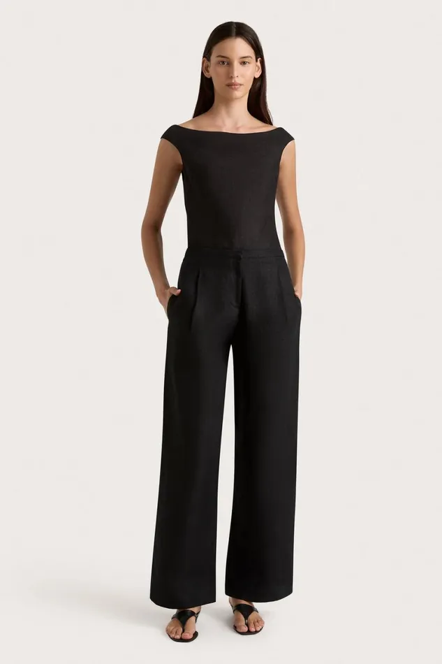 Faithfull The Brand Pants Sela Pant Black 8211 Women