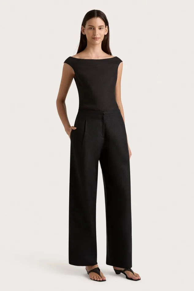Faithfull The Brand Pants Sela Pant Black 8211 Women Faithfull The Brand Pants Sela Pant Black 8211 Women