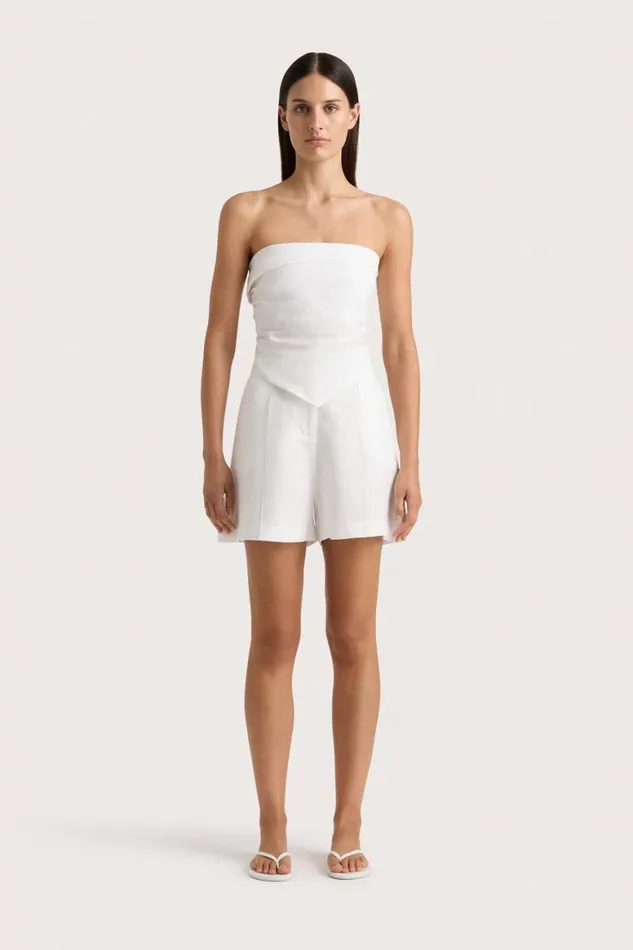 Faithfull The Brand Skirts and Shorts Antibes Short White 8211 Women