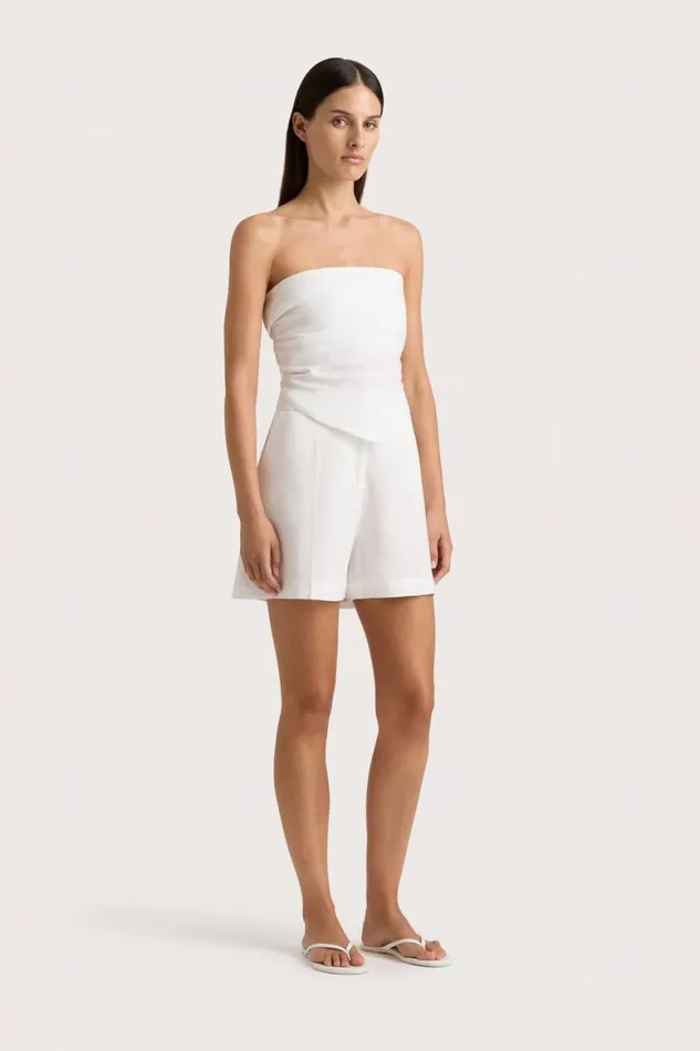 Faithfull The Brand Skirts and Shorts Antibes Short White 8211 Women Faithfull The Brand Skirts and Shorts Antibes Short White 8211 Women