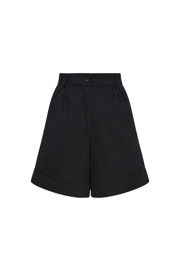 Faithfull The Brand Skirts and Shorts Campania Short Black 8211 Women Faithfull The Brand Skirts and Shorts Campania Short Black 8211 Women