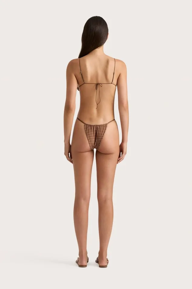 Faithfull The Brand Swim Elea Bikini Bottom Oliander Cocoa 8211 Women Faithfull The Brand Swim Elea Bikini Bottom Oliander Cocoa 8211 Women