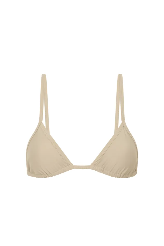 Faithfull The Brand Swim Manon Bikini Top Taupe 8211 Women Faithfull The Brand Swim Manon Bikini Top Taupe 8211 Women