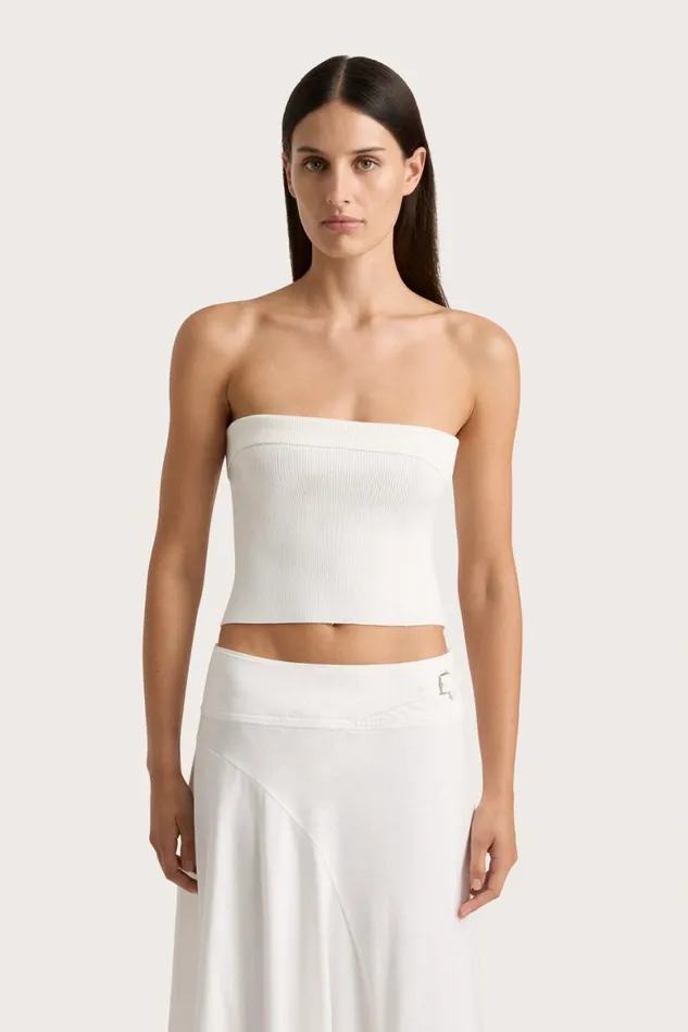 Faithfull The Brand Tops Ciele Top Azalea White 8211 Women