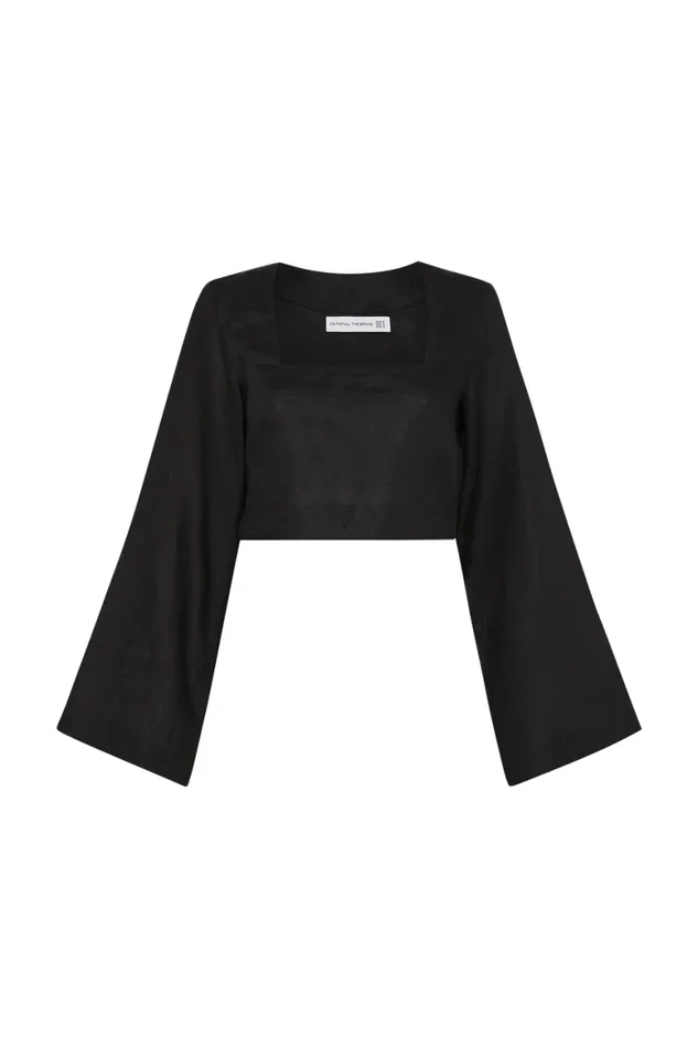Faithfull The Brand Tops Eilish Top Black 8211 Women Faithfull The Brand Tops Eilish Top Black 8211 Women