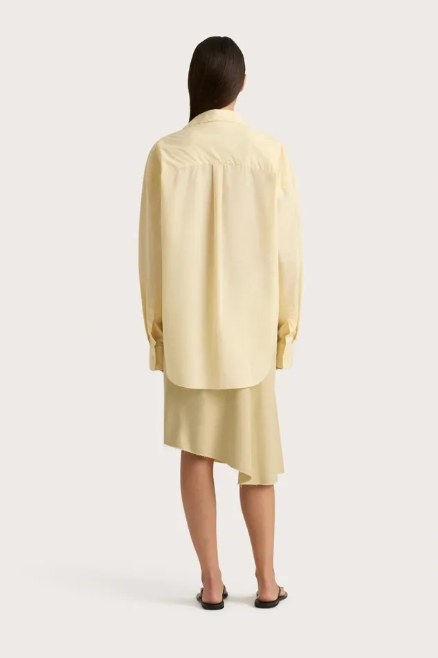 Faithfull The Brand Tops Vieste Shirt Lemon 8211 Women Faithfull The Brand Tops Vieste Shirt Lemon 8211 Women