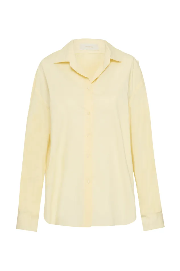Faithfull The Brand Tops Vieste Shirt Lemon 8211 Women Faithfull The Brand Tops Vieste Shirt Lemon 8211 Women