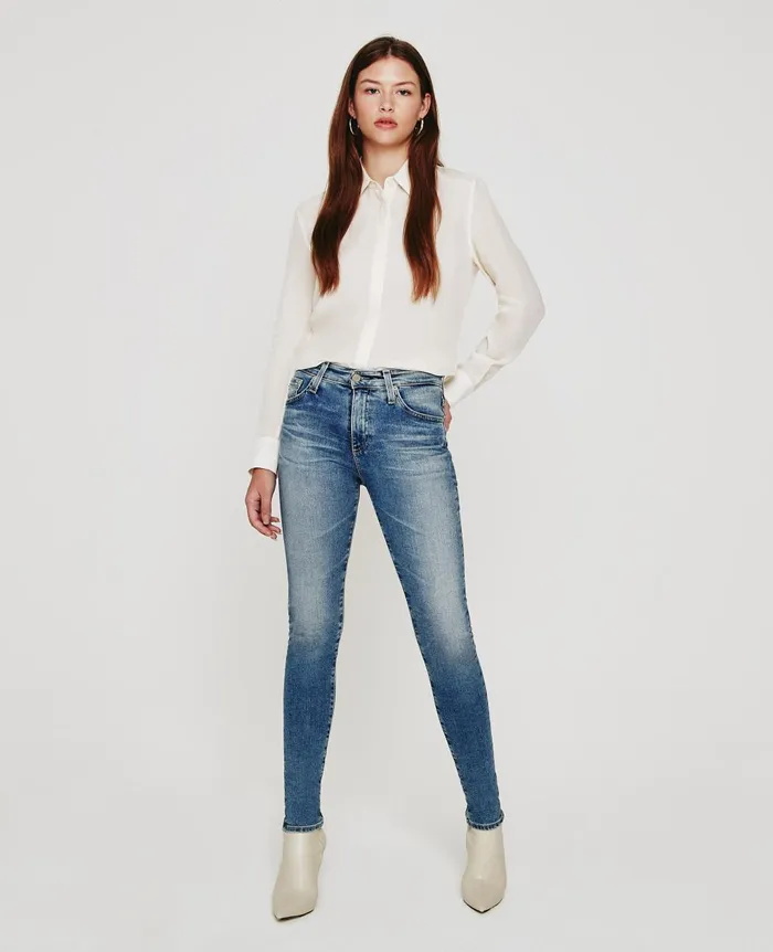 Farrah Skinny 22 Years Yellowbill Women AG Jeans Denim