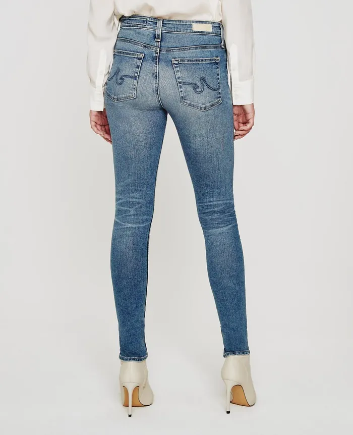 Farrah Skinny 22 Years Yellowbill Women AG Jeans Denim Farrah Skinny 22 Years Yellowbill Women AG Jeans Denim