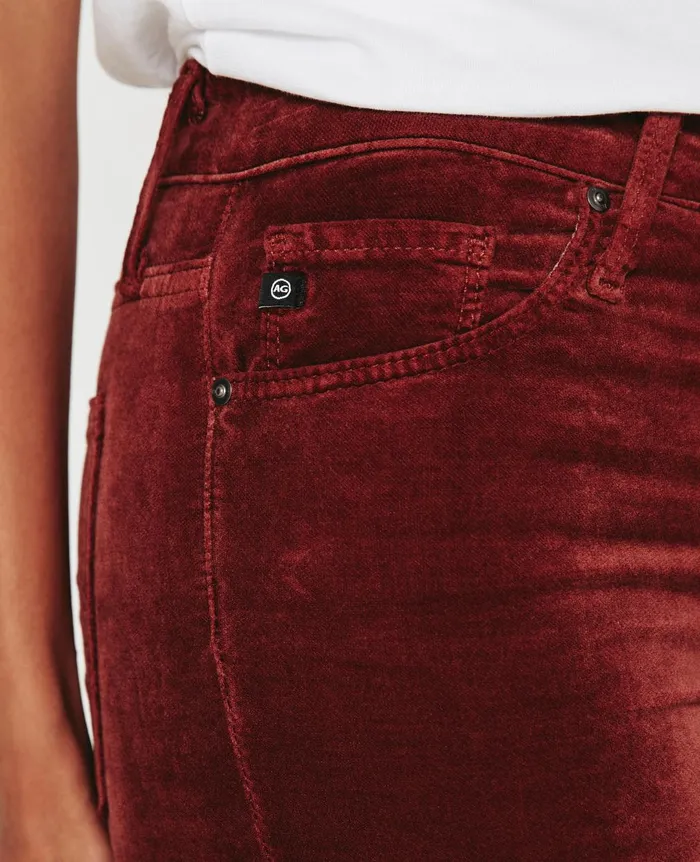 Farrah Skinny Dark Sangria Women AG Jeans Pants Farrah Skinny Dark Sangria Women AG Jeans Pants