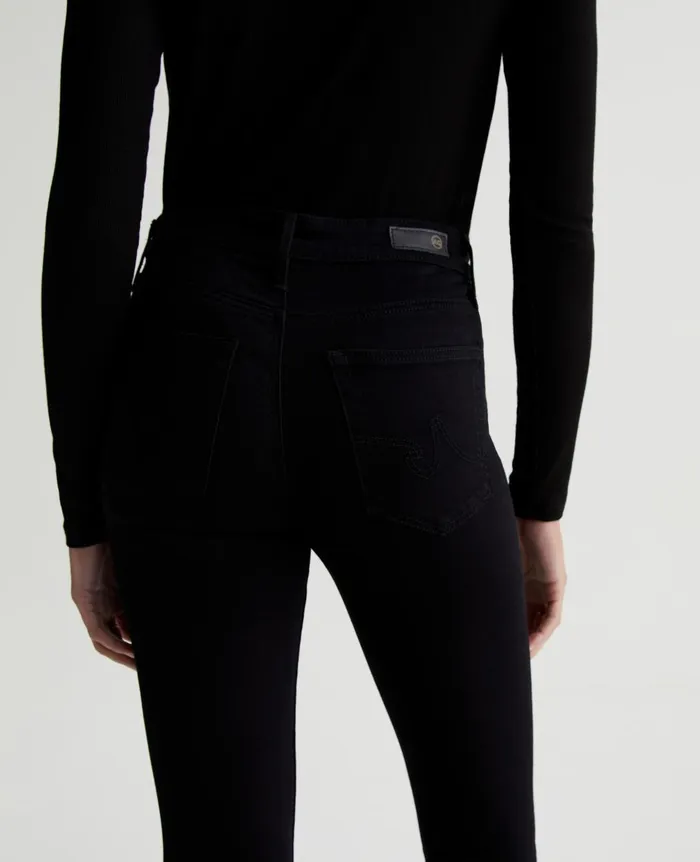 Farrah Skinny Super Black Women AG Jeans Denim Farrah Skinny Super Black Women AG Jeans Denim