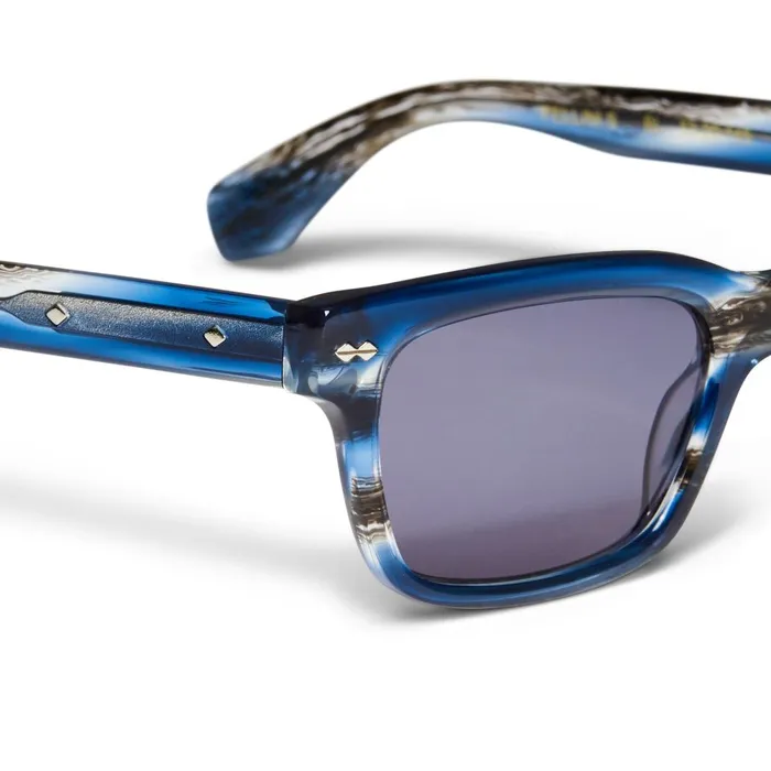 Fellini Sunglasses Blue Men Bruno Magli Sunglasses