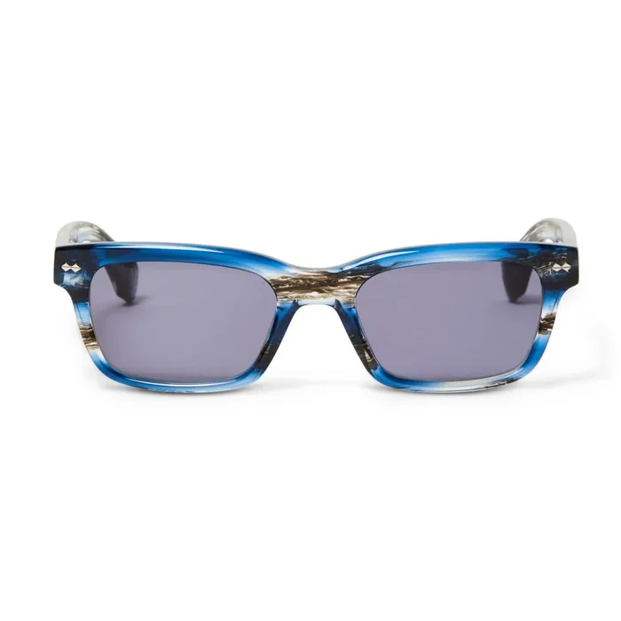 Fellini Sunglasses Blue Men Bruno Magli Sunglasses