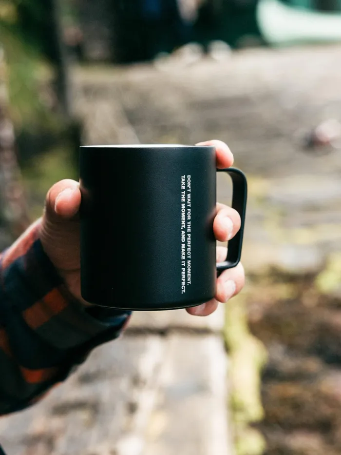 Finisterre Outdoor Accessories MenWomen MiiR 12oz Camp Cup Black