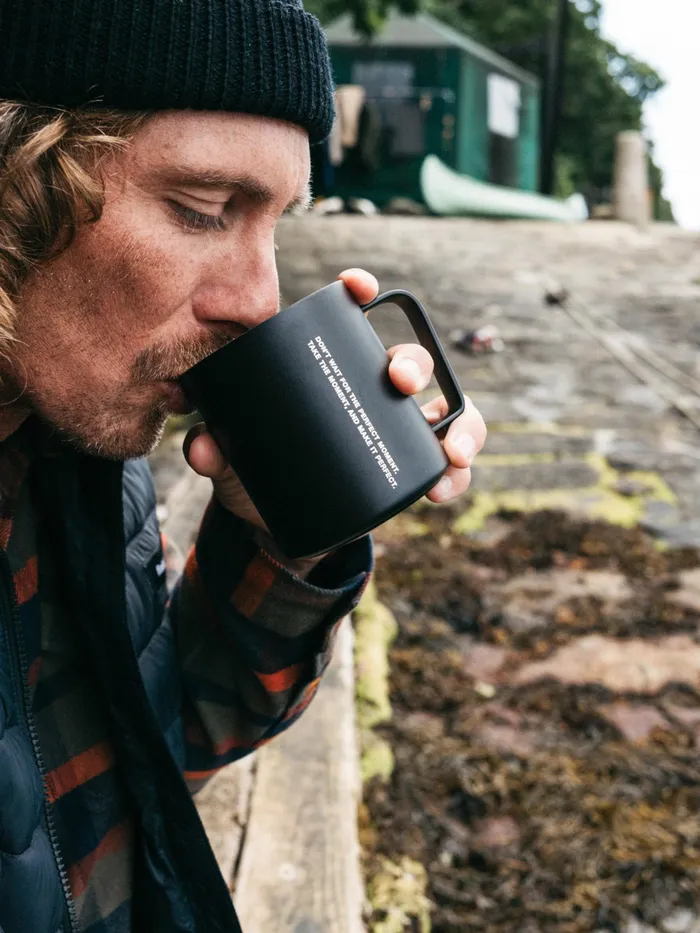 Finisterre Outdoor Accessories MenWomen MiiR 12oz Camp Cup Black