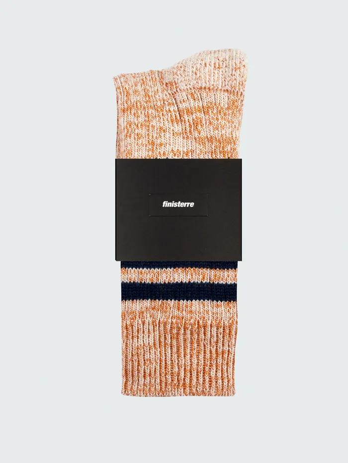Finisterre Socks MenWomen Kelson Stripe Sock Sangrianavy