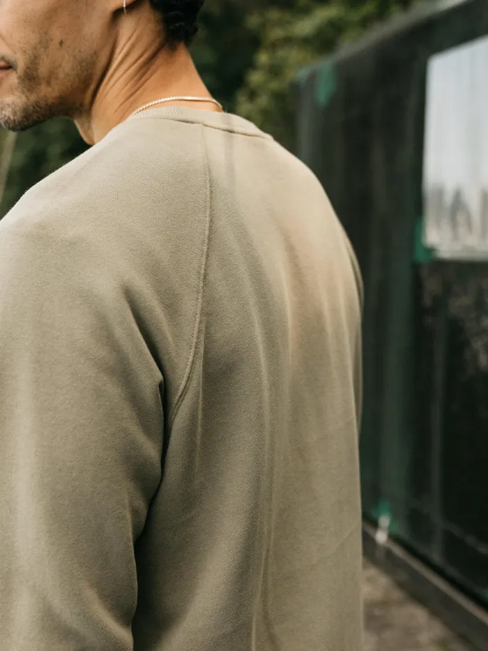 Finisterre Sweaters Men Coho Sweatshirt Willow Green
