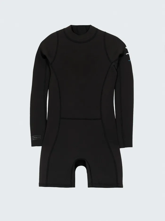 Finisterre Swimwear and Bikinis Women Nieuwland 2mm Yulex Long Sleeve Spring Suit Black