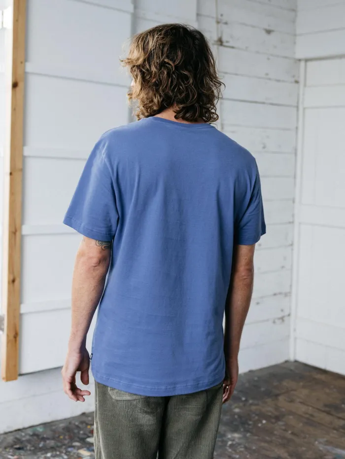 Finisterre TShirts Men Diamond Logo TShirt Coastal Fjord