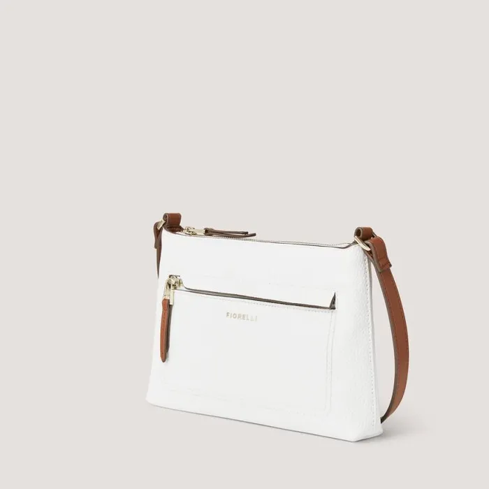 Fiorelli Eden Crossbody White Tan Mix Backpacks Crossbody Bags