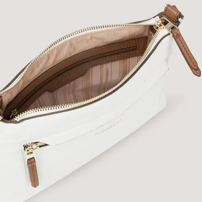 Fiorelli Eden Crossbody White Tan Mix Backpacks Crossbody Bags